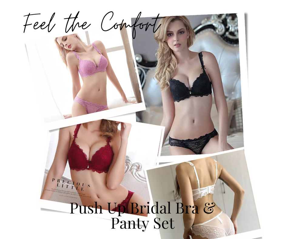 Push up Wired Bridal Bra n Panty Set – Collective Brands