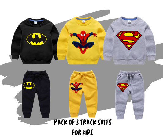 Pack of 3 Track Suit for Kids