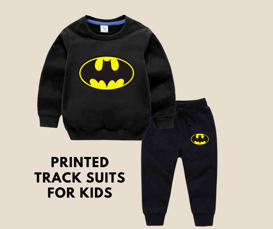 Batman Printed Track Suit For Kids