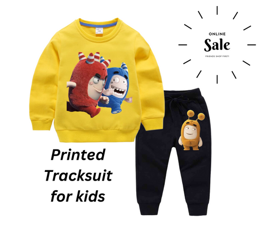 Printed Track Suit for Kids