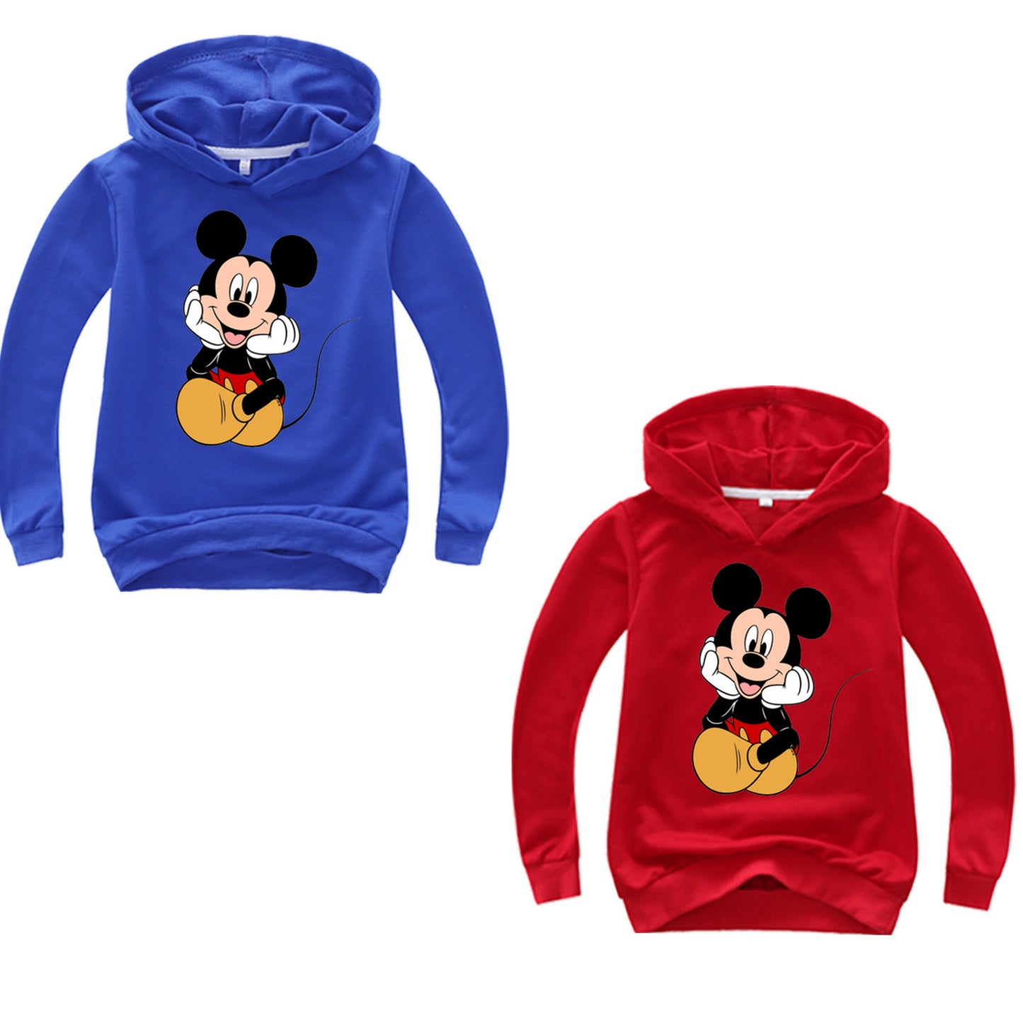 PACK OF 2 MICKEY MOUSE PRINTED KIDS HOODIES FOR BOYS (Print 101)