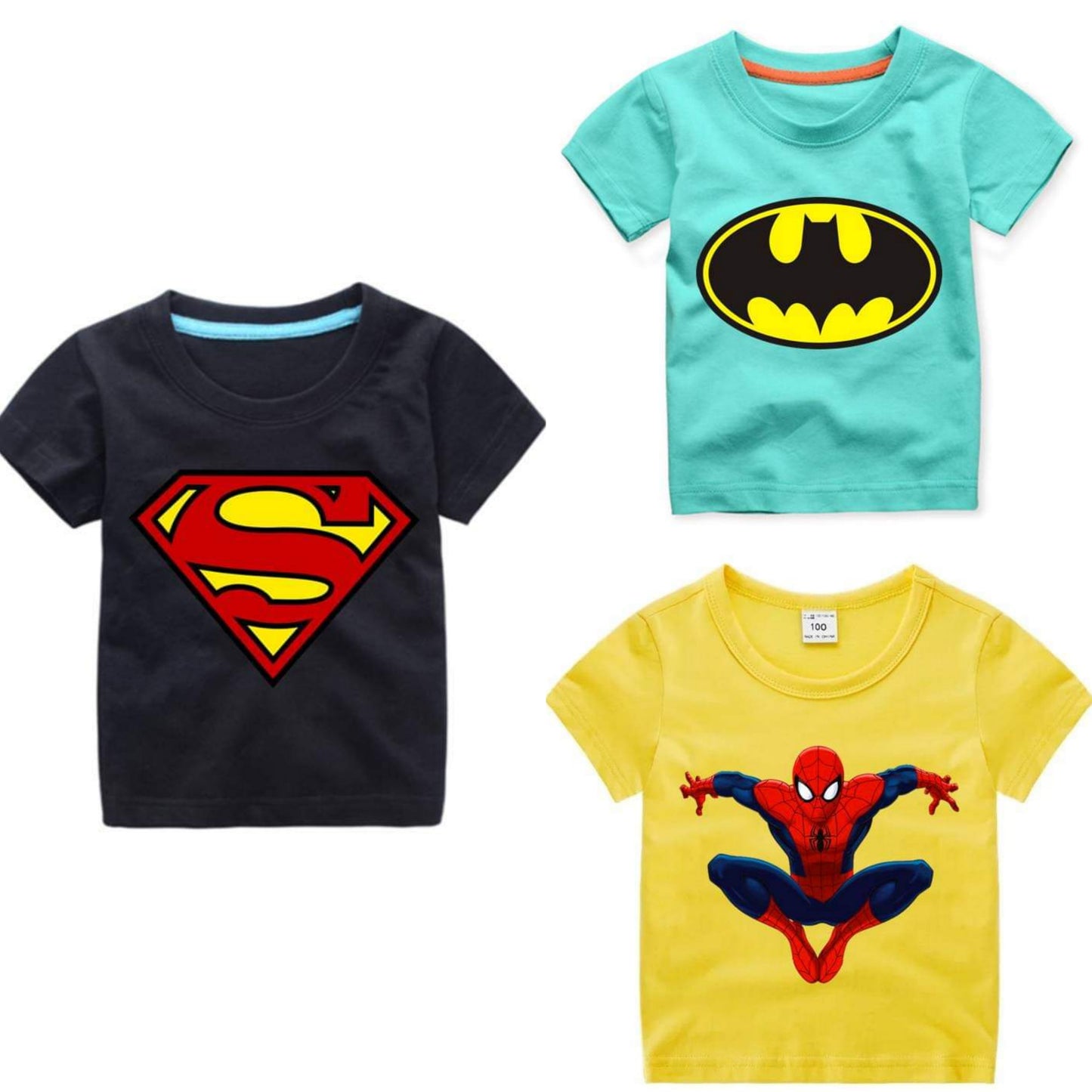 Buy 2 Get 1 Free Printed Half Sleeve T Shirts for Kids
