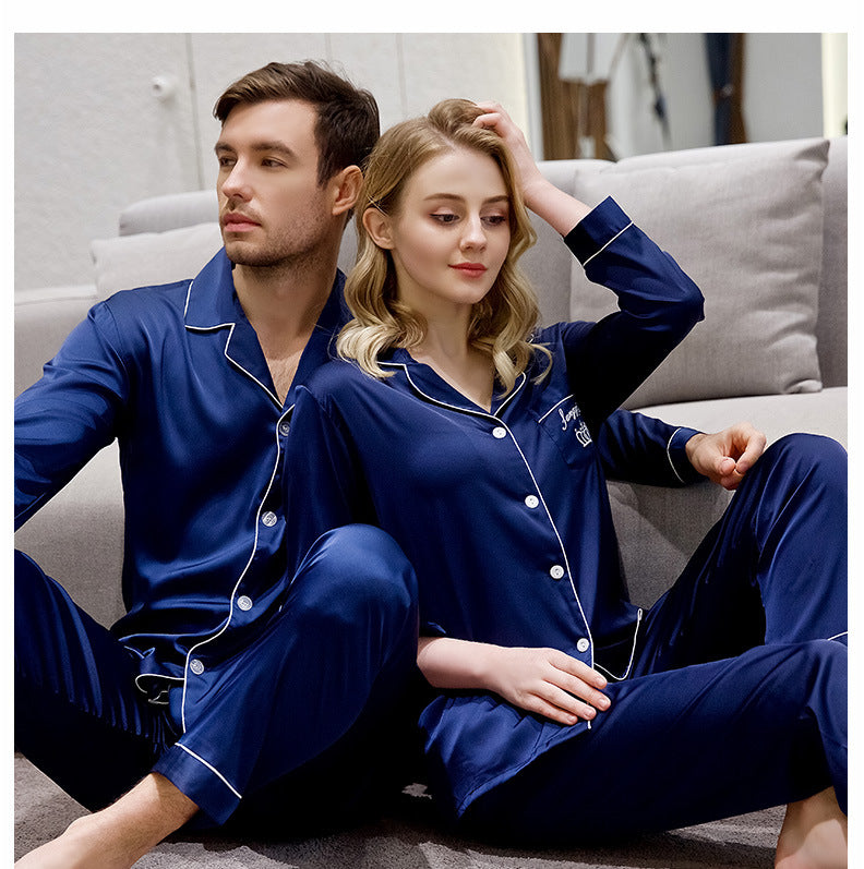 Pocket Logo Pj Set Deal For Couples (2 Pairs)