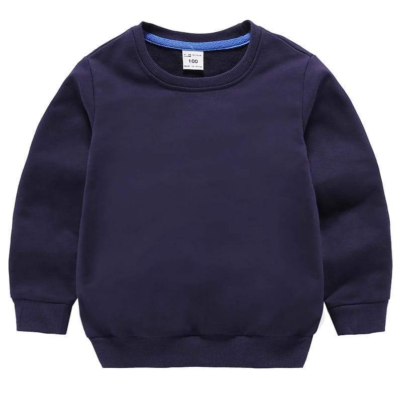 Pack of 3 Plain Sweat Shirts for Kids