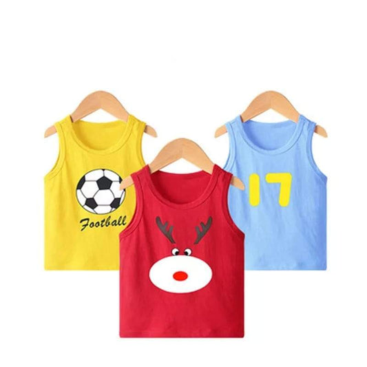 Buy 2 Get 1 Free Sando printed T Shirts for Kids (Deal-1)